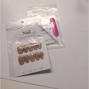 Brand New Hand Made Press on Nails # 151